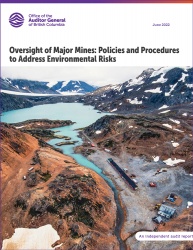 Report cover image showing major mine site